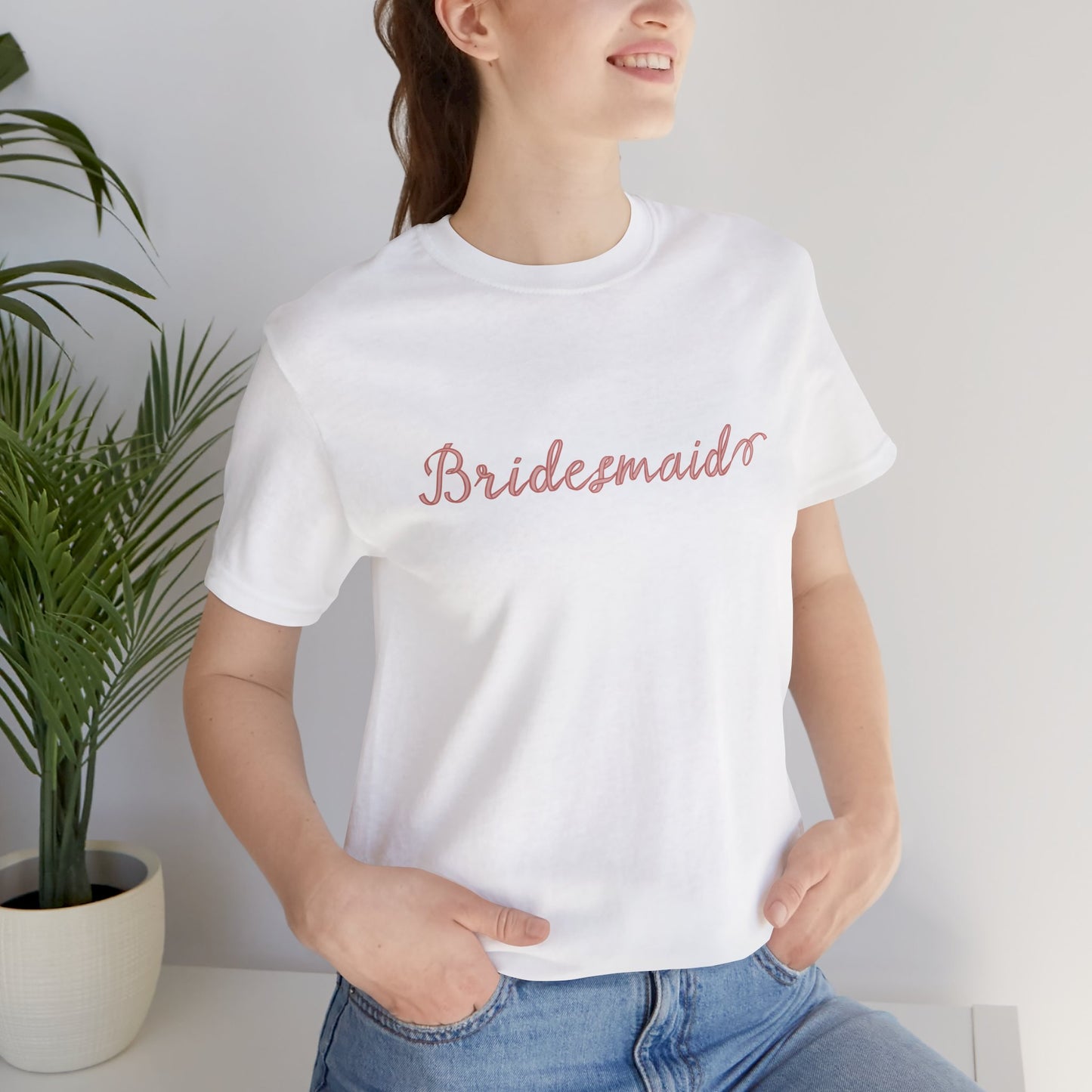 Bridesmaid Short Sleeve Tee - Perfect for Weddings & Celebrations