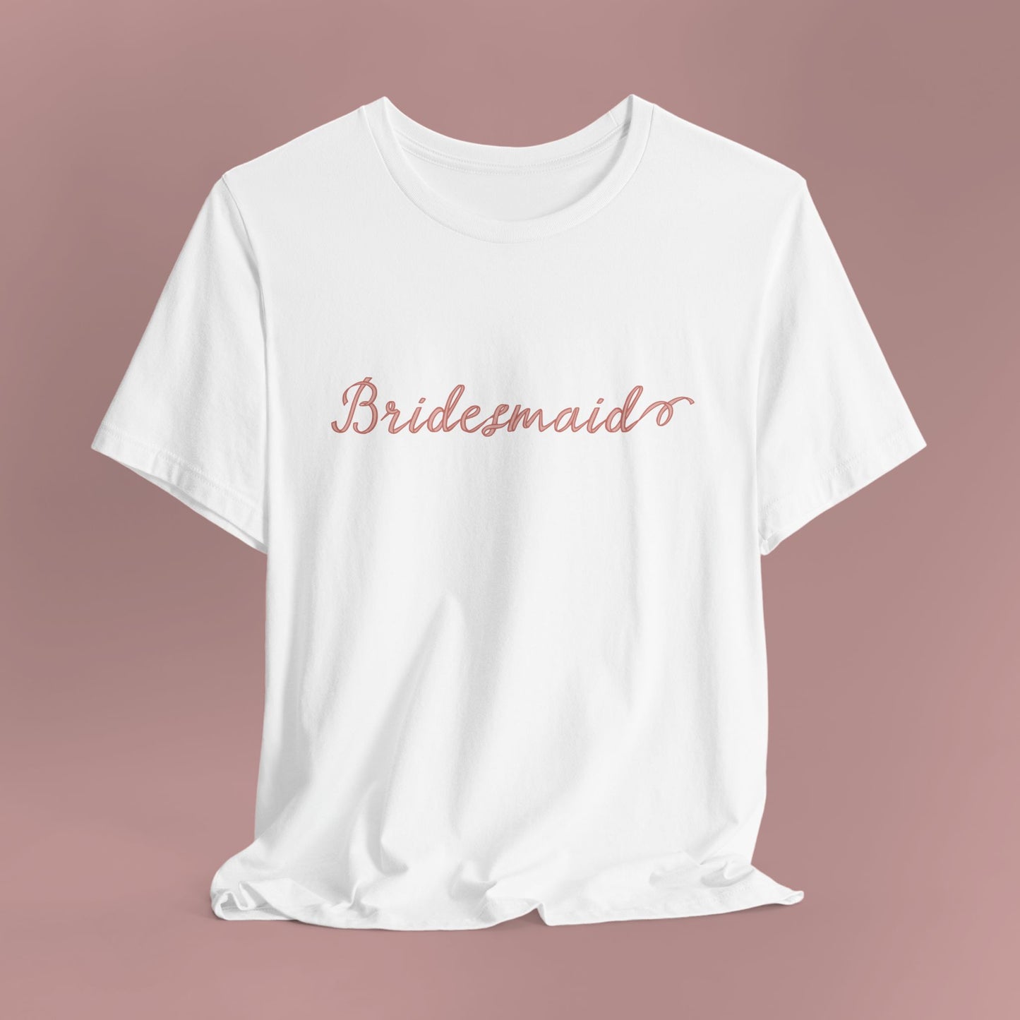 Bridesmaid Short Sleeve Tee - Perfect for Weddings & Celebrations