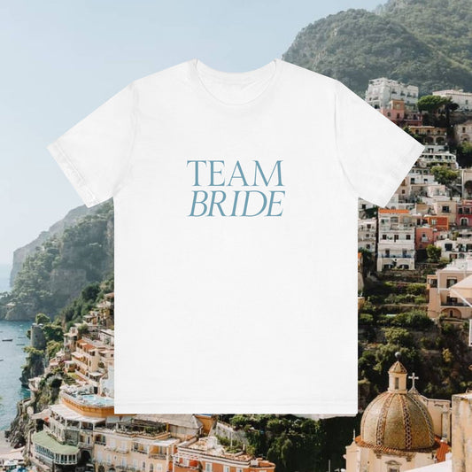 Team Bride Unisex Short Sleeve Tee - Perfect for Bridal Parties & Celebrations