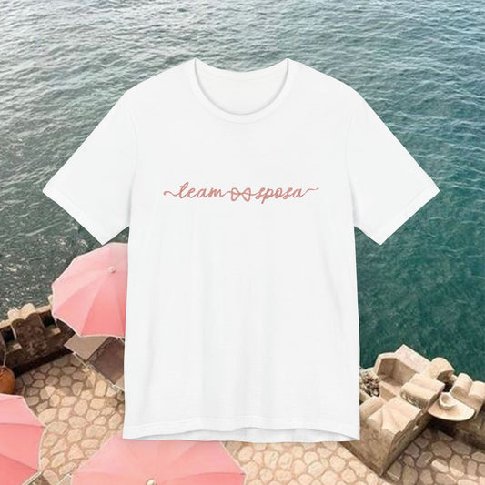 Team Sposa Unisex Jersey Tee - Perfect for Bridal Parties and Celebrations